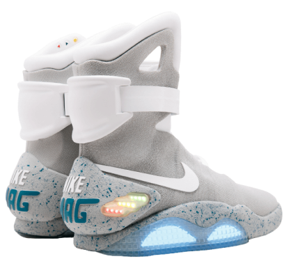 Кроссовки Nike Air Mag, вид сбоку